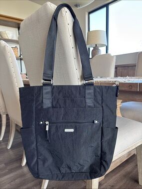 Baggalini Large Black Shoulder Bag